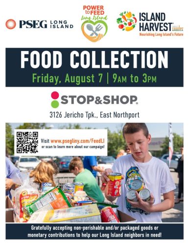 Power to Feed Long Island Food Drive – Free
