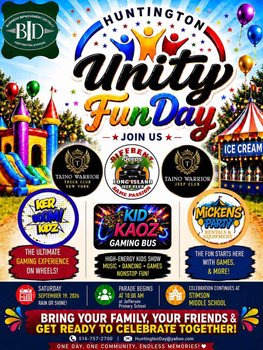 Huntington Unity Fun Day 2026 – Free