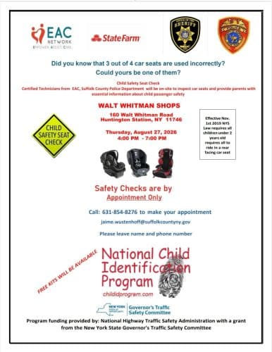 Child Safety Seat Check - Free