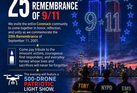 Commack Community 25th Year of Remembrance of 9/11 - Free