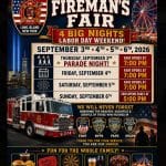 Greenlawn Fire Department Annual Fireman’s Fair - Free