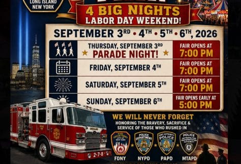 Greenlawn Fire Department Annual Fireman’s Fair - Free