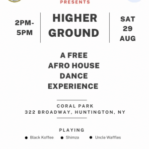 Higher Ground: A Afro House Dance Experience – Free