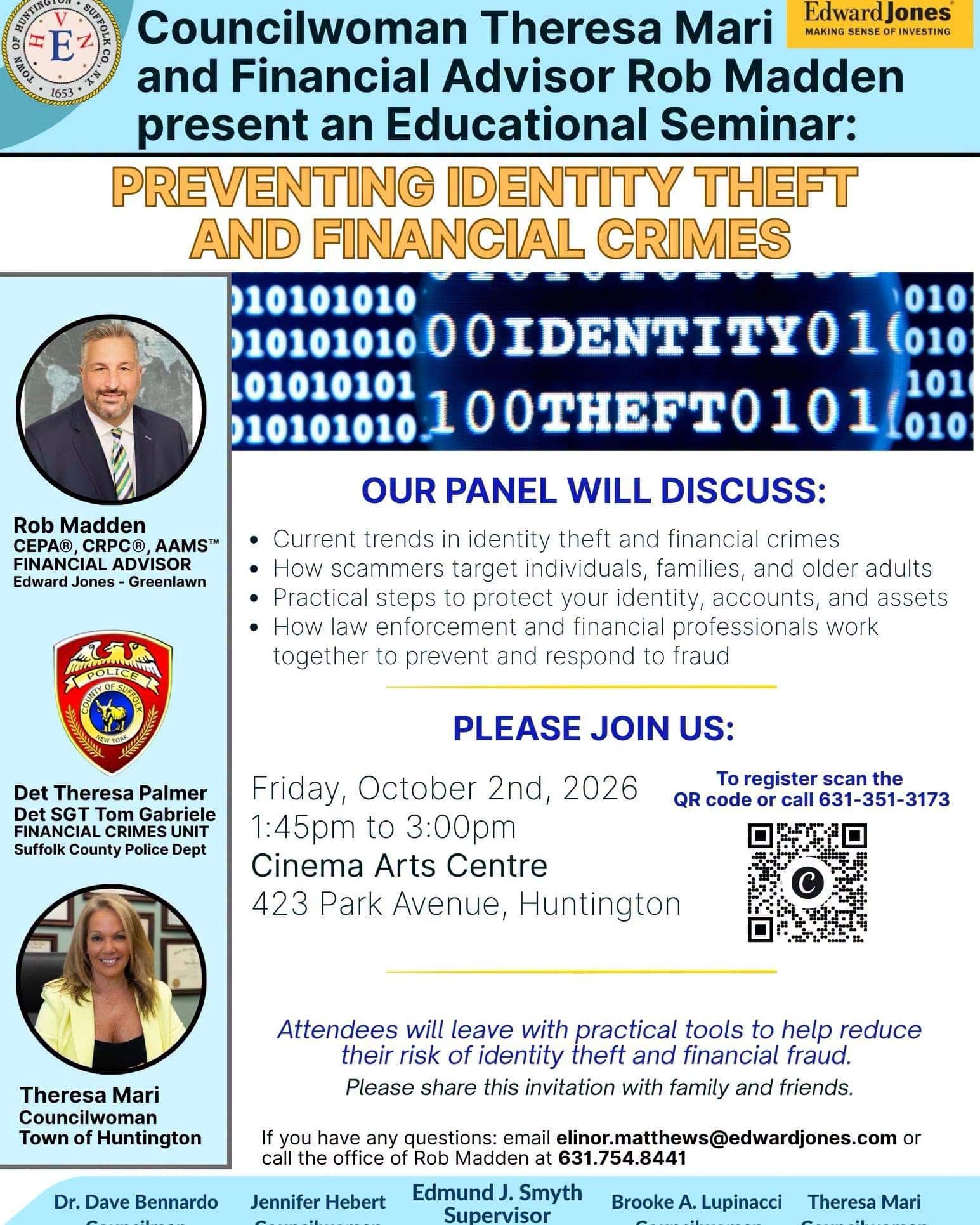 Preventing Identity Theft and Financial Crimes – Free