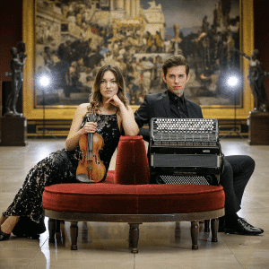 Duo Karolina and Iwo — An Afternoon in a European Café