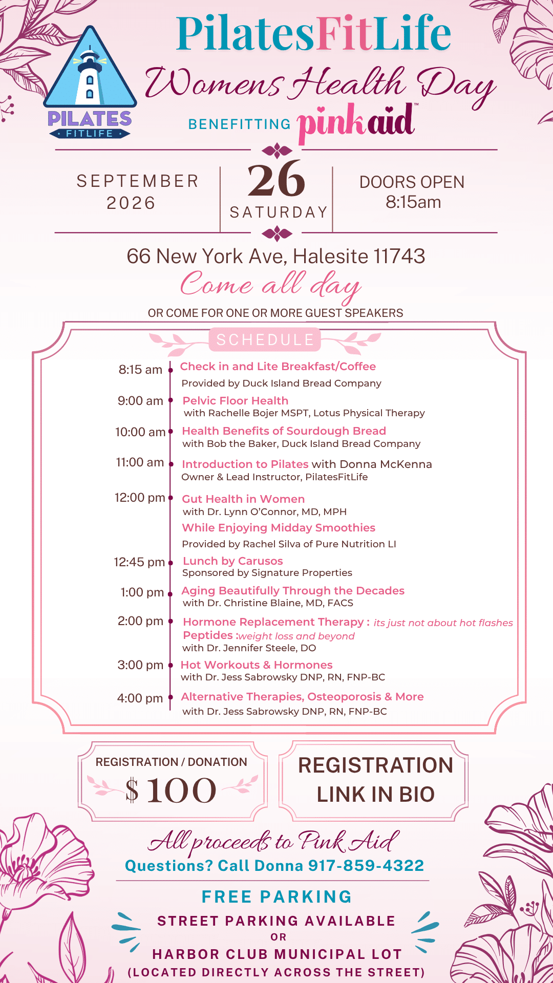 PilatesFitLife Women’s Health Day