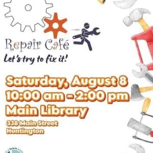 Repair Café – Huntington Public Library - Free