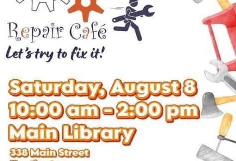 Repair Café – Huntington Public Library - Free