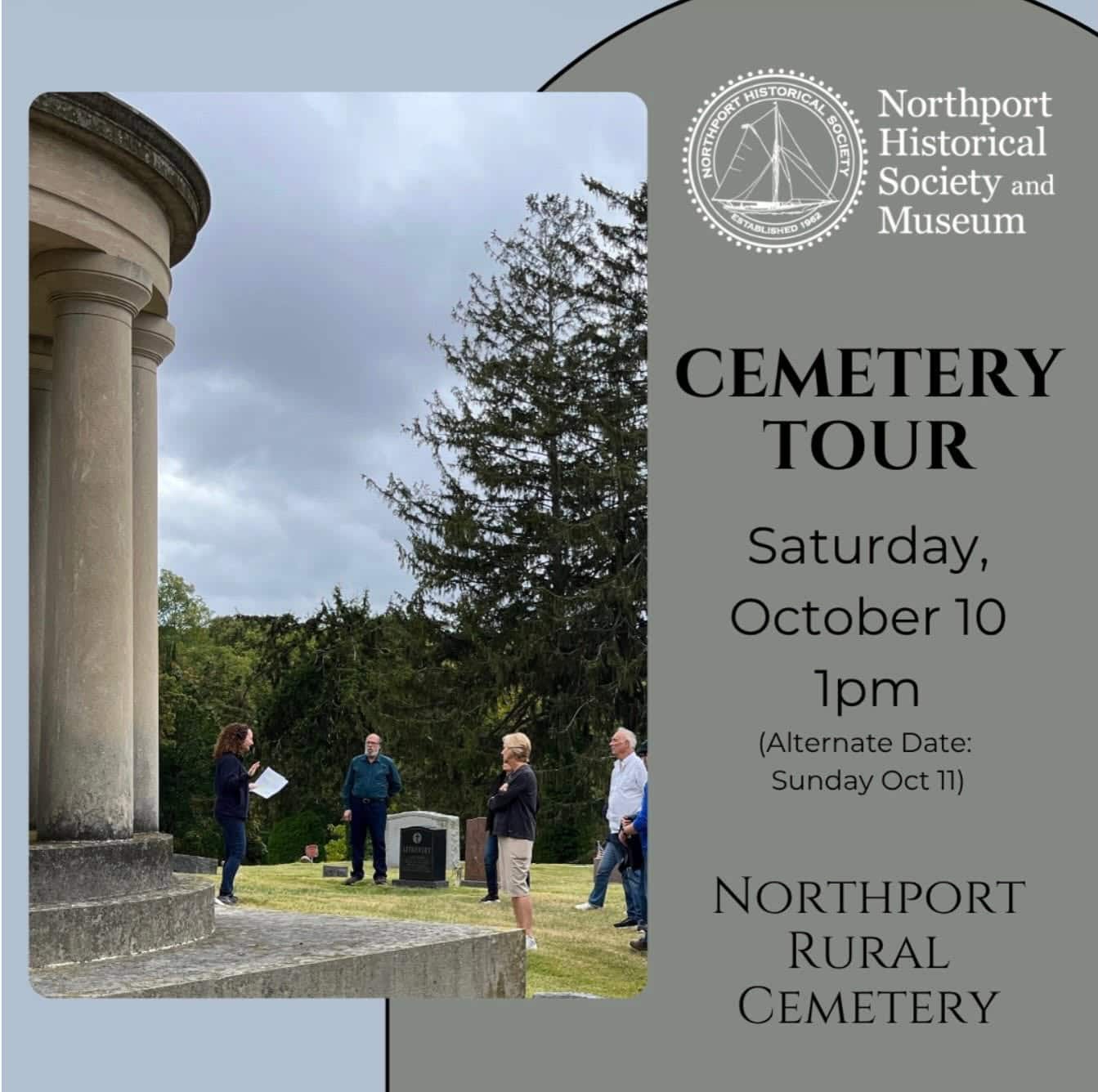 Northport Historical Society Cemetery Tour