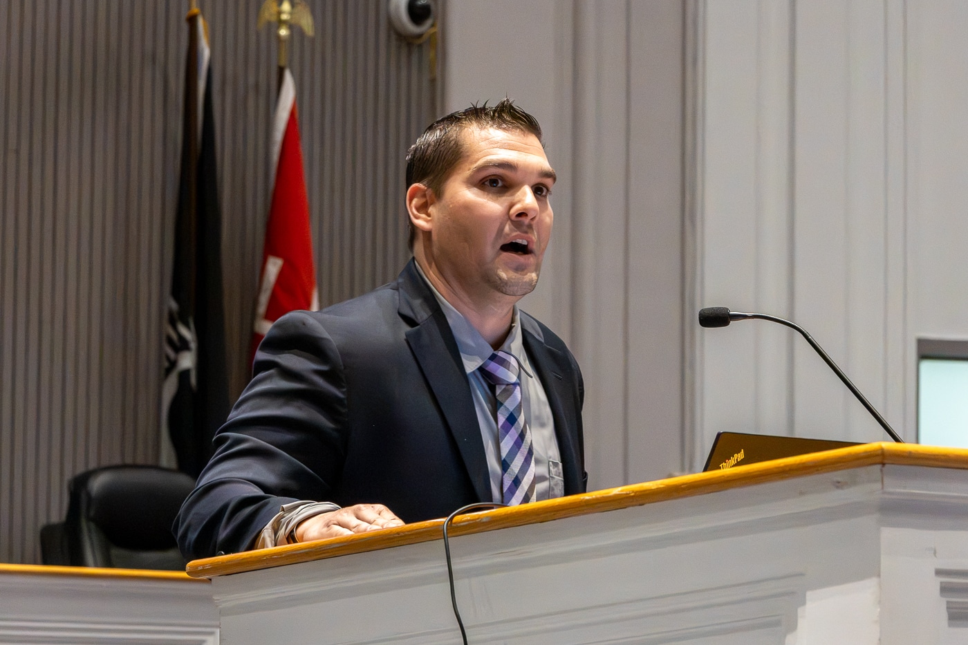 Detective Sergeant James "Jimmy" Johnson, Head of the Suffolk County Police Department's Human Trafficking Investigation Unit. The Hidden Crisis Next Door: How Huntington is Confronting the Stark Reality of Human Trafficking