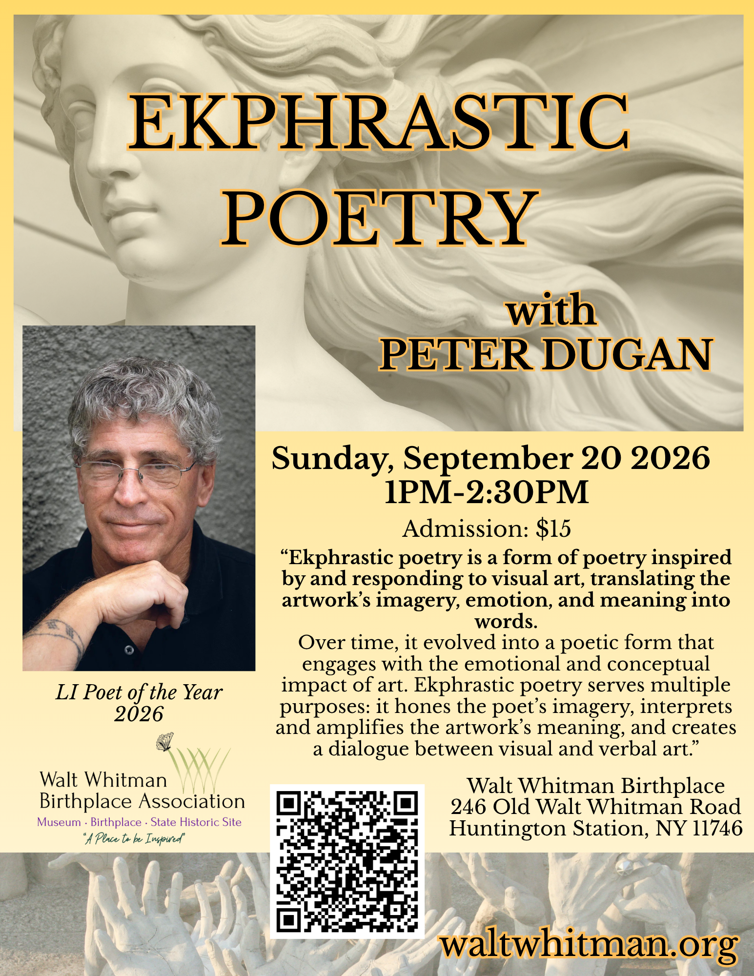 Ekphrastic Poetry with Peter Dugan