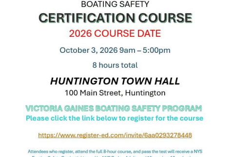 Boating Safety Certification Course – Free