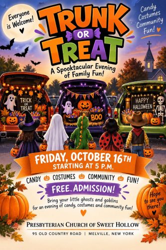Trunk or Treat – Presbyterian Church of Sweet Hollow - Free