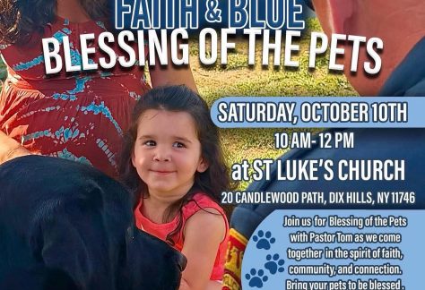 Faith & Blue Blessing of the Pets – Free