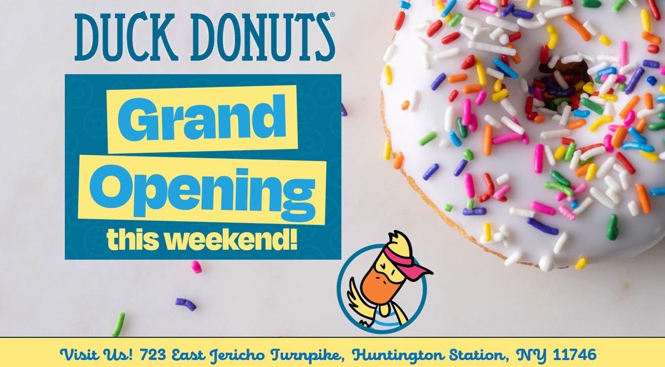 Duck Donuts Huntington Station Grand Opening - Free