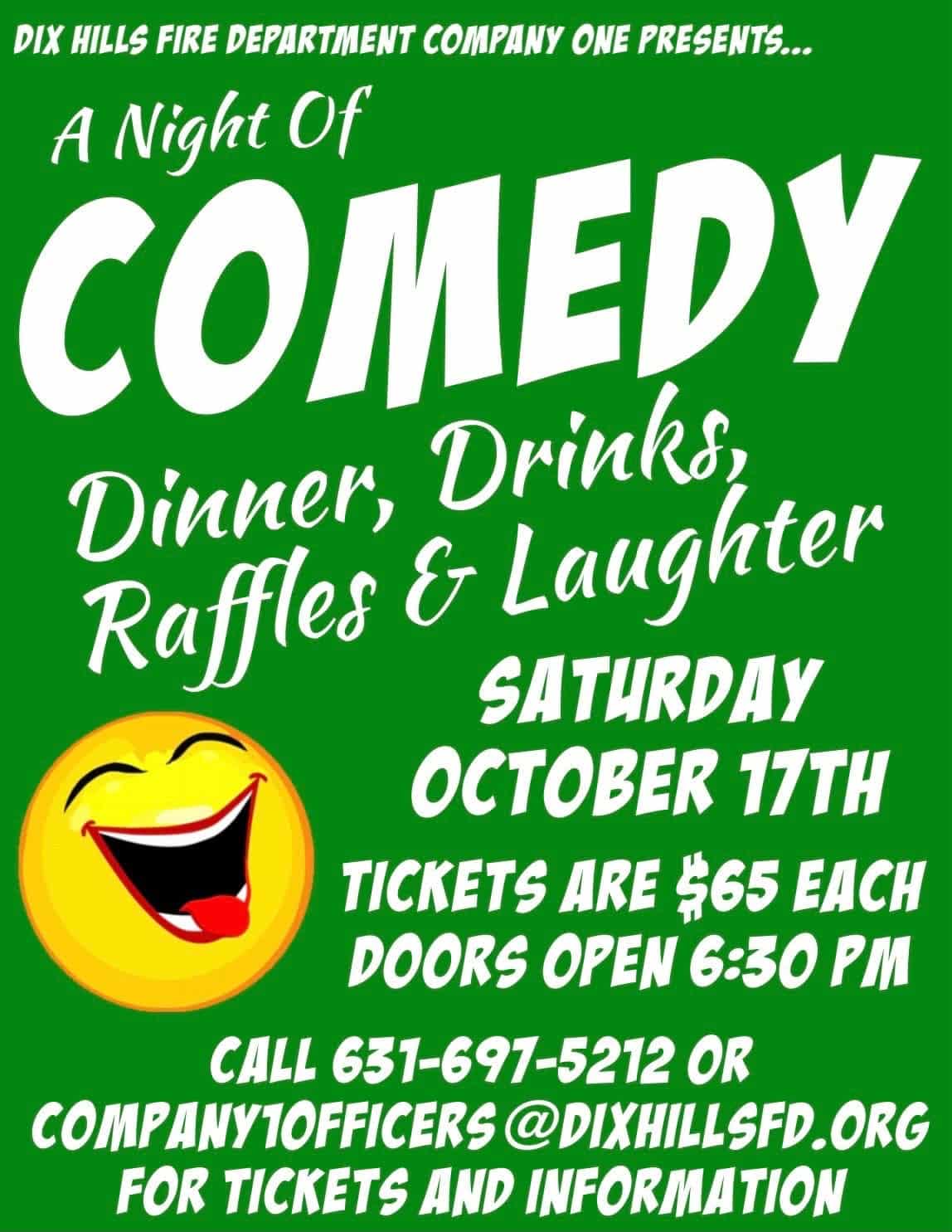 Dix Hills Fire Department Company One: A Night of Comedy