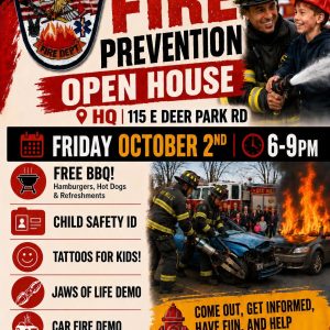 Dix Hills Fire Department Fire Prevention Open House – Free