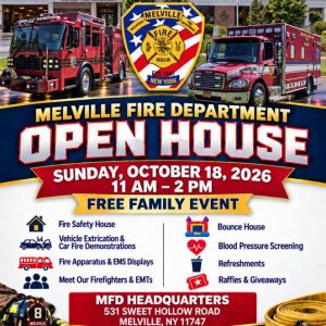 Melville Fire Department Open House – Free