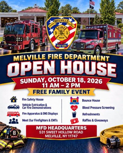 Melville Fire Department Open House – Free