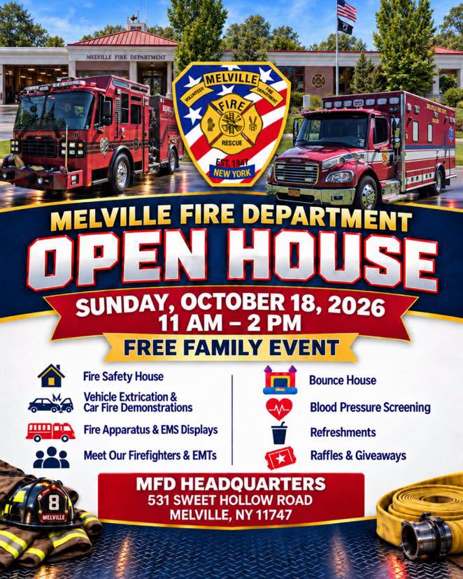 Melville Fire Department Open House – Free