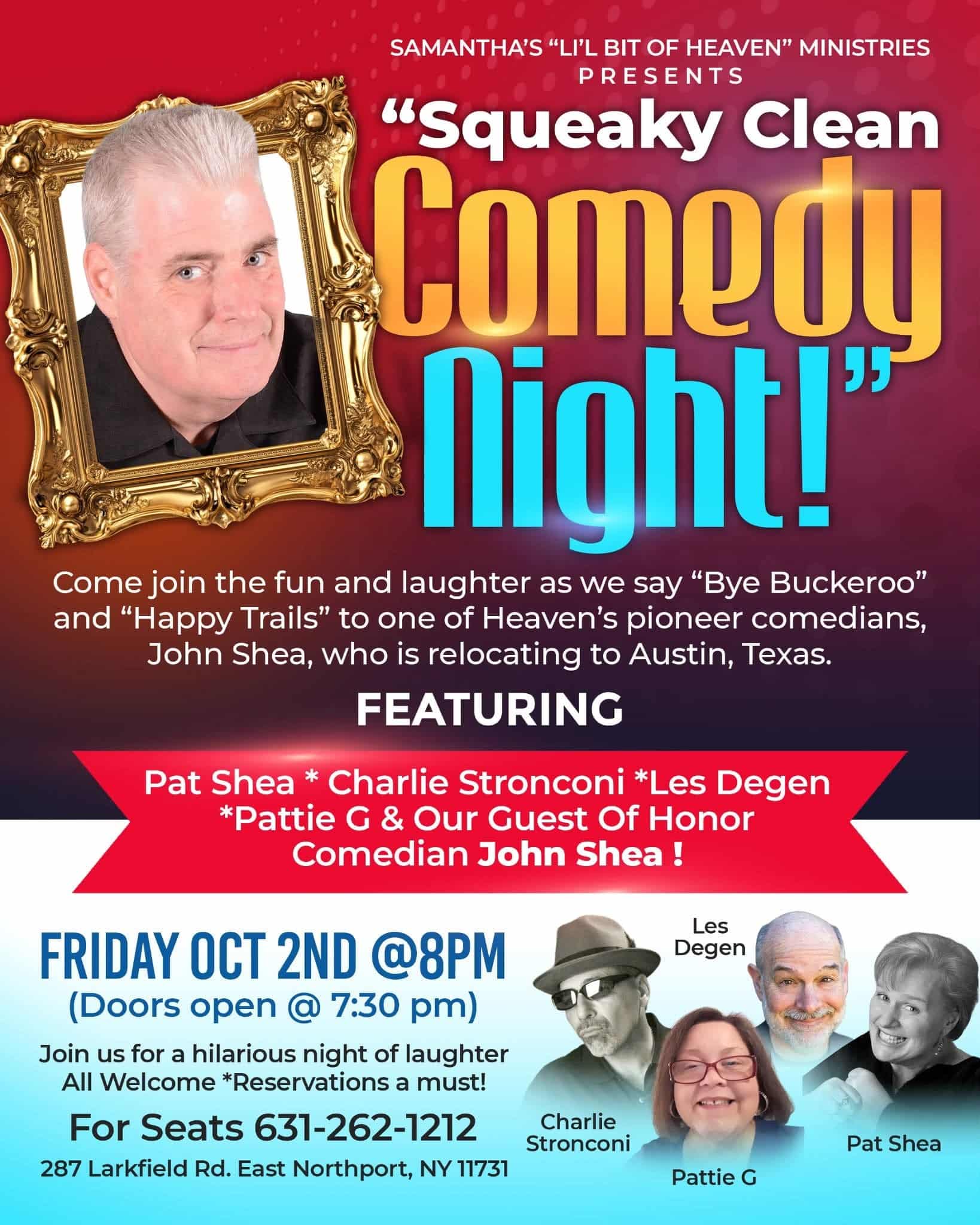 Squeaky Clean Comedy Night