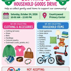 Girl Scout Troop 1224 Clothing & Household Goods Drive – Free