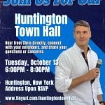 Chris Gallant to Hold Town Hall in Huntington - Free