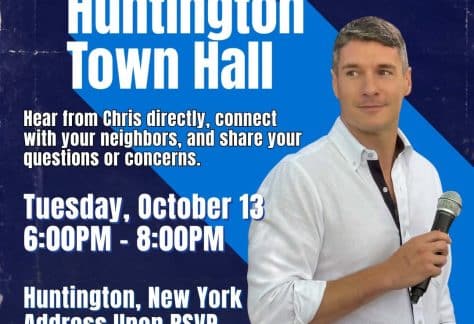 Chris Gallant to Hold Town Hall in Huntington - Free