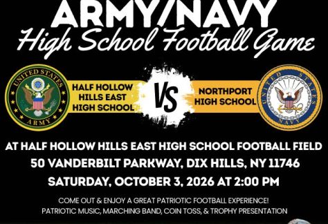 5th Annual Town of Huntington Army/Navy High School Football Game – Free