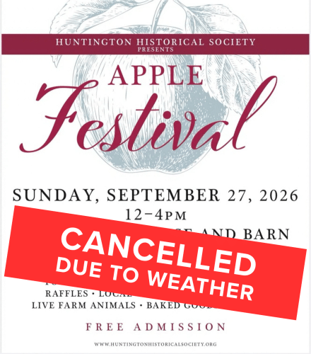 Huntington Historical Society Apple Festival – Free CANCELLED