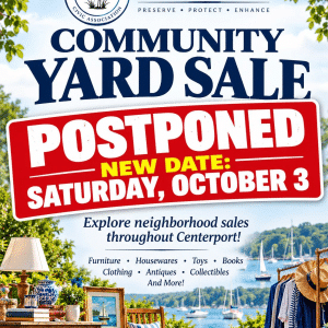 POSTPONED TO 10/3: CHCA Community Yard Sale