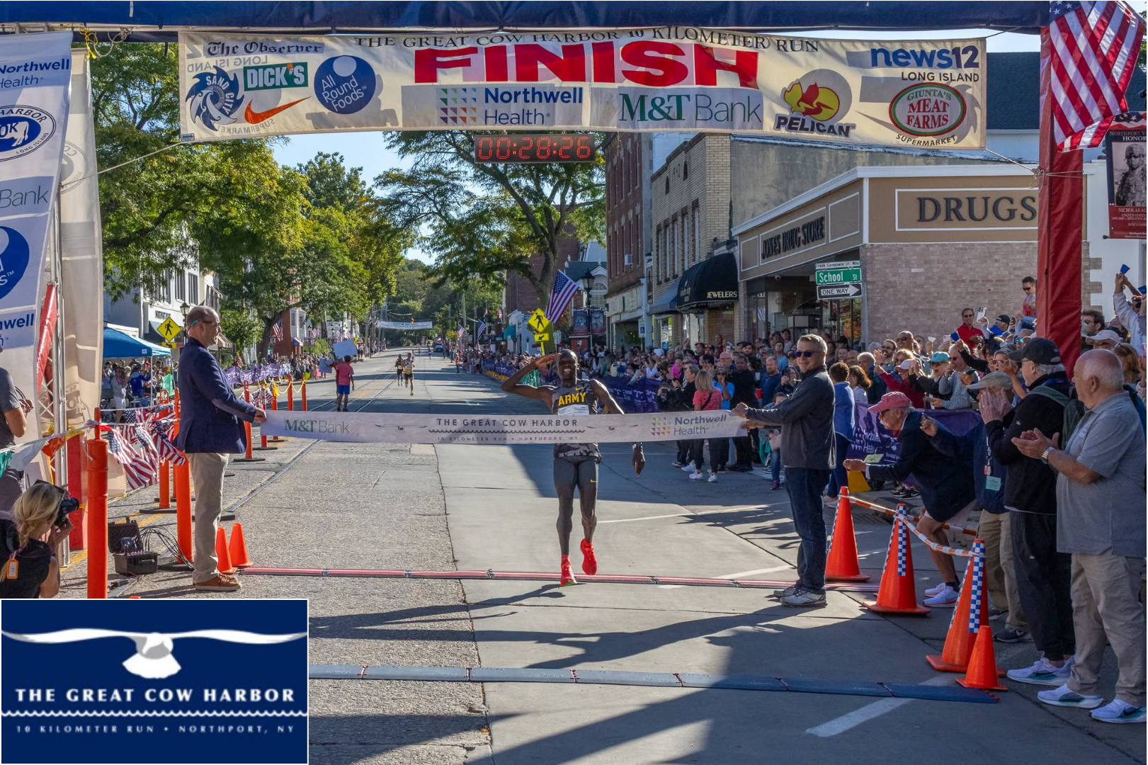The Great Cow Harbor 10K Run 2026