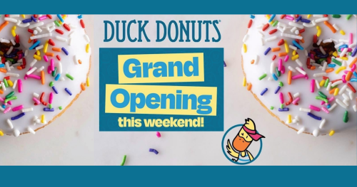 The Wait Is Over! Duck Donuts Opens Saturday