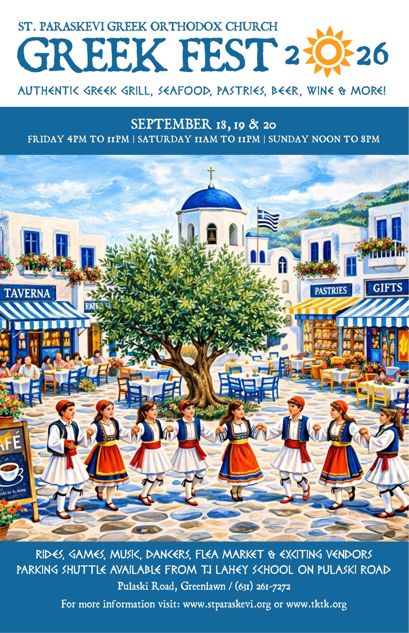St. Paraskevi Greek Fest 2026 - Free