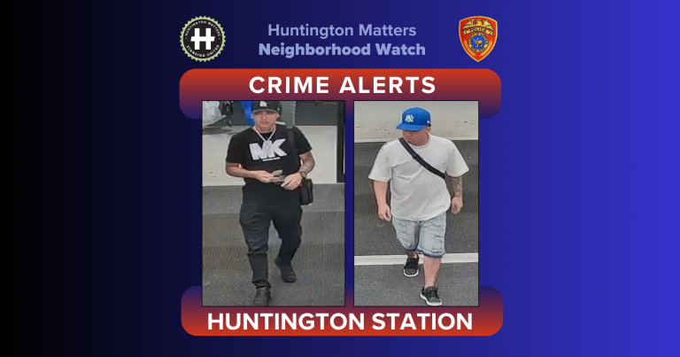 HUNTINGTON: Police Seek 2 Men in Burlington Theft