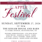 Huntington Historical Society Apple Festival – Free