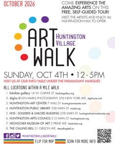 Huntington Village Art Walk – Free