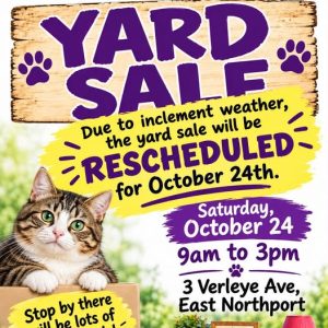 Grateful Paw Cat Shelter Yard Sale – Free