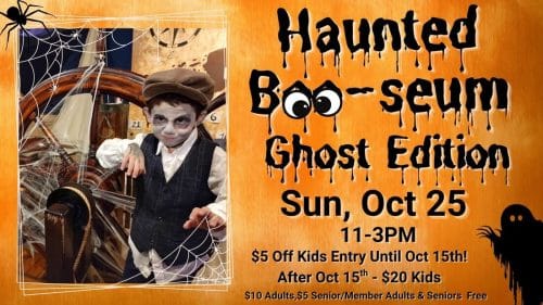 Haunted Boo-seum: Ghost Edition - Kids and Families