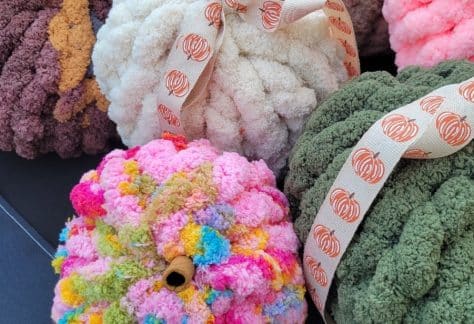 Knitted Pumpkin Family Workshop - Ages 10 +