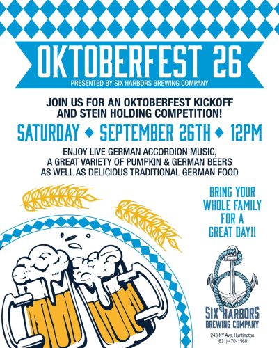 Oktoberfest 26 at Six Harbors Brewing Company