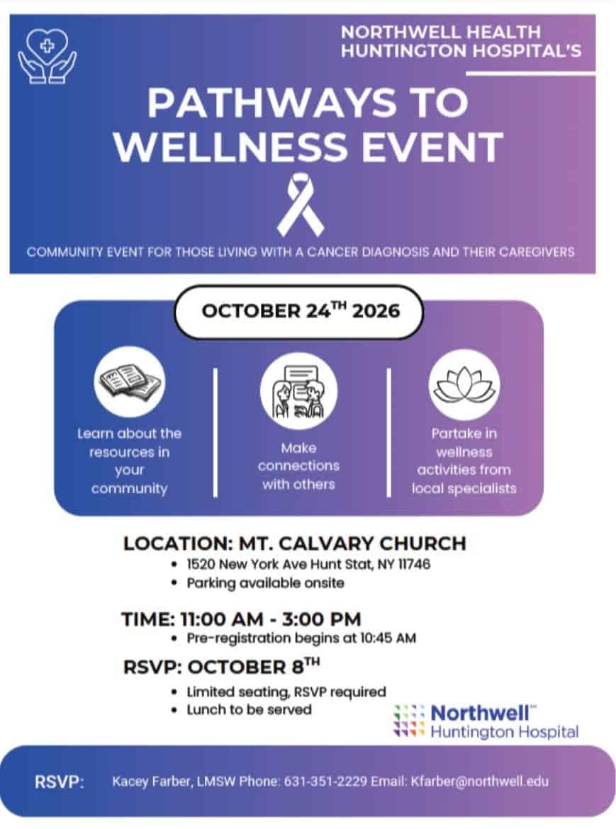 Pathways to Wellness Event – Free