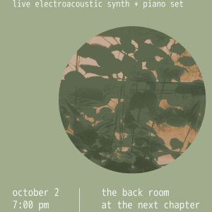 places i saw you last — Live Electroacoustic Set