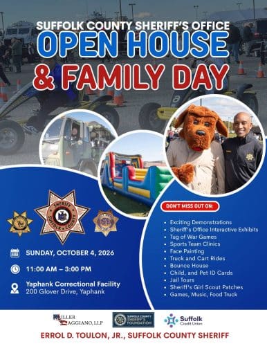Suffolk County Sheriff’s Office Open House & Family Day – Free