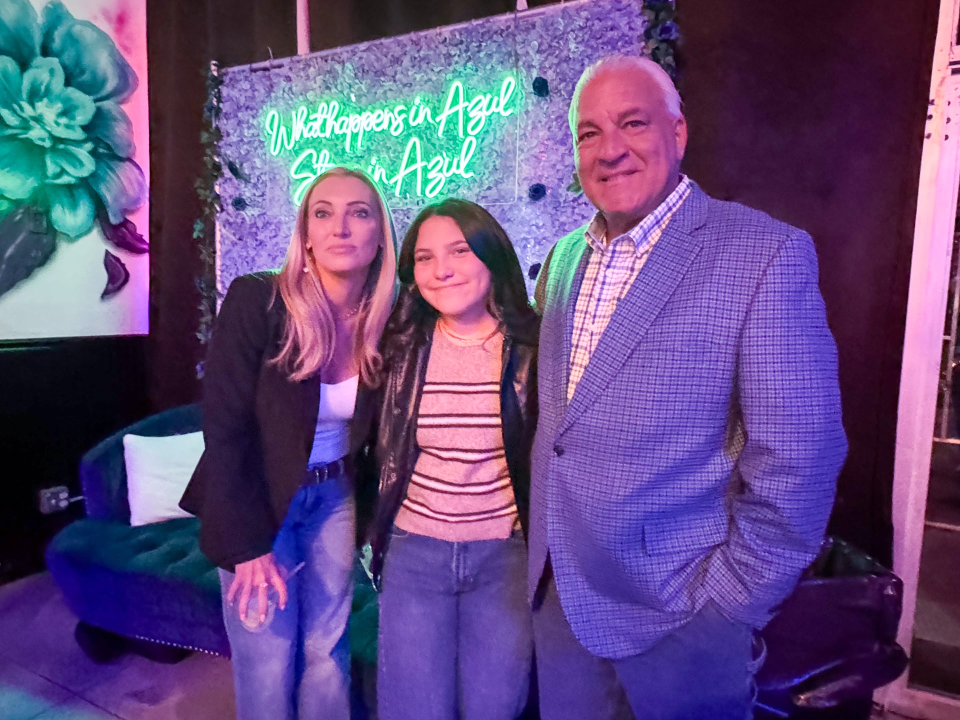 Hosts Kim, Andrea and Andre Sorrentino. The Heart Behind The Sorrentino Family Turkey Drive