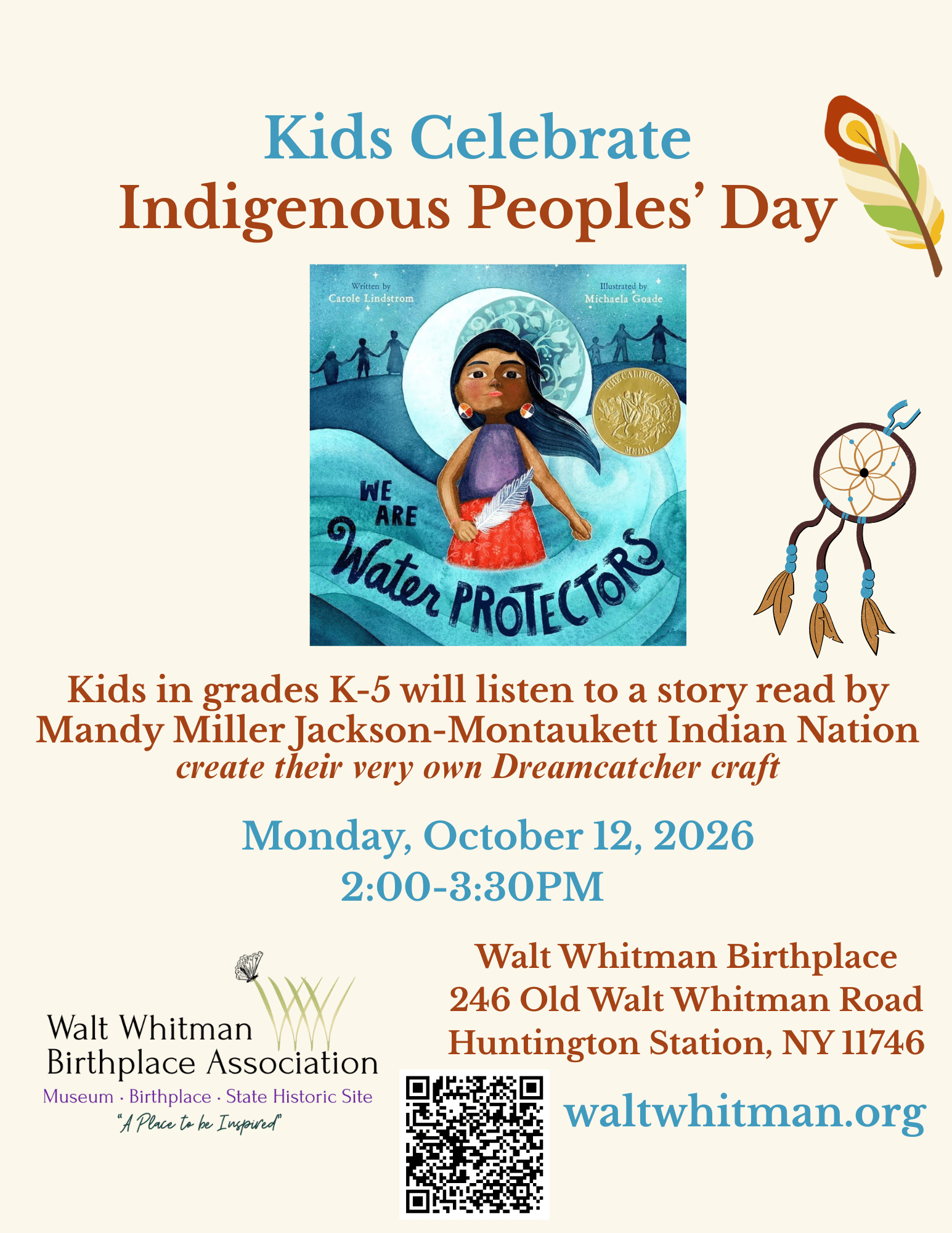 Kids Celebrate Indigenous People's Day - Grades K-5 - FREE