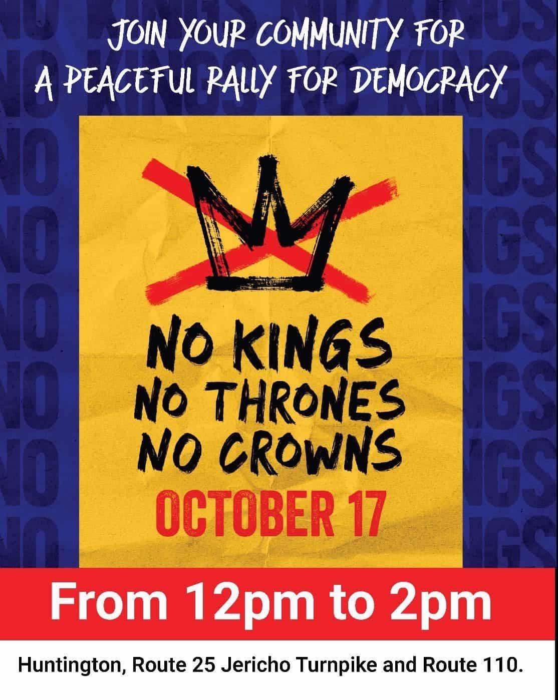 No Kings – Peaceful Rally for Democracy