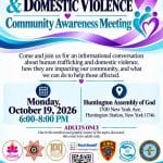 Human Trafficking & Domestic Violence Community Awareness Meeting