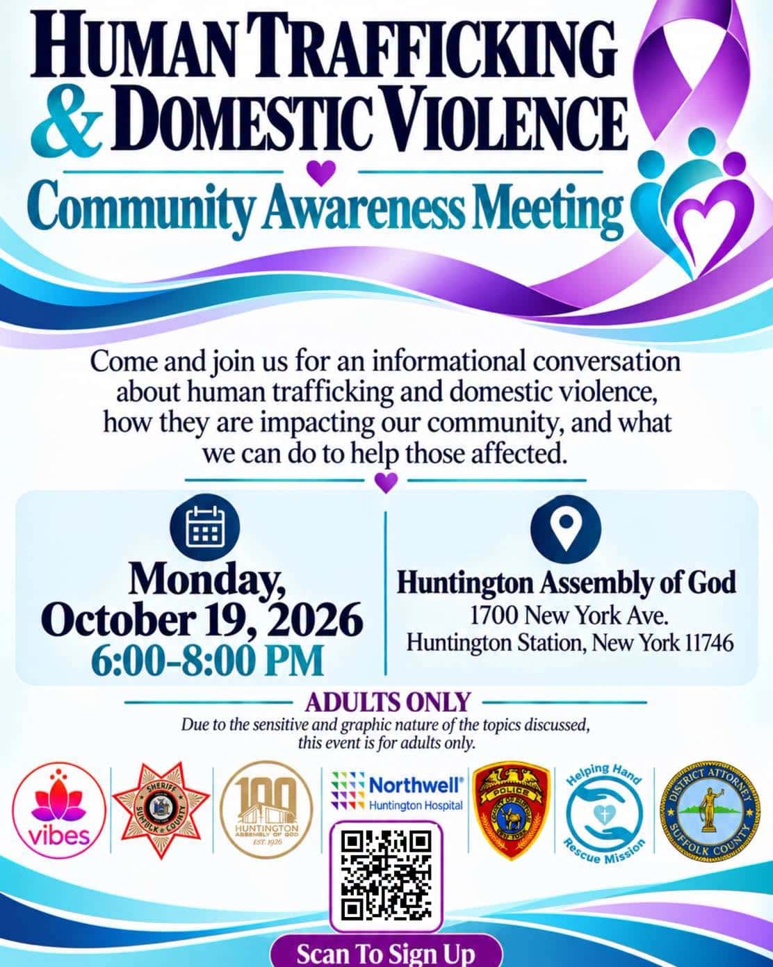 Human Trafficking & Domestic Violence Community Awareness Meeting