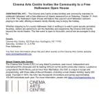 Free Halloween Open House – Free